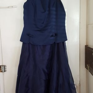 Navy Blue Formal Dress